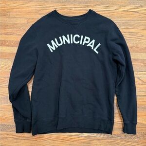 Municipal Crewneck Sweatshirt Large, Mark Wahlberg Clothing Line